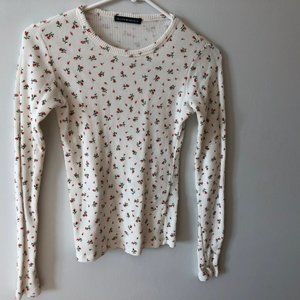 RARE Brandy Melville flower shirt